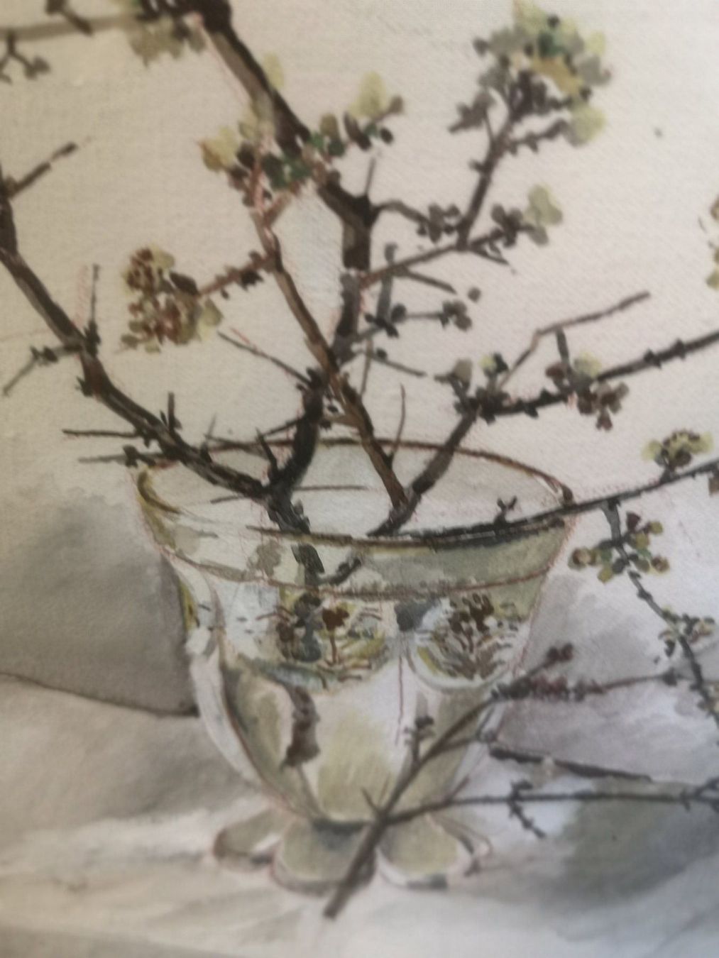 Dipinti: AQUARELLE SIGNÉE Probablement Chine – Usato da Genève venduto da Qanil77 3