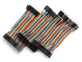 DuPont Jumper Cable 10cm m-m, f-f, m-f, je 40 Stück