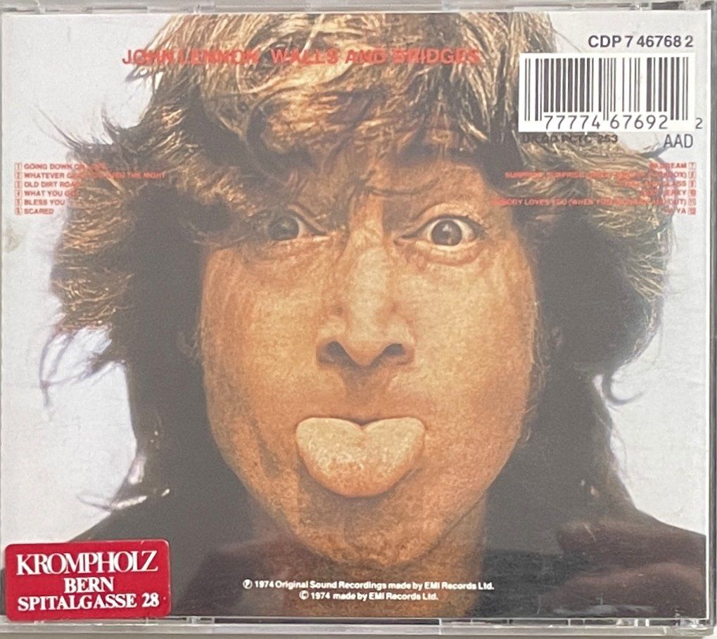CDs: John Lennon - Walls & Bridges – Gebraucht aus Savagnier von Ne2065 1