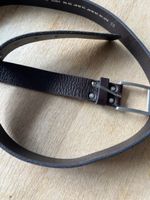 Ledergürtel dunkelbraun Grösse 100 wie neu