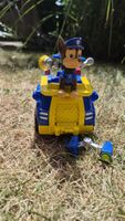 Paw Patrol Chase Fahrzeug mit Figur guter Zustand