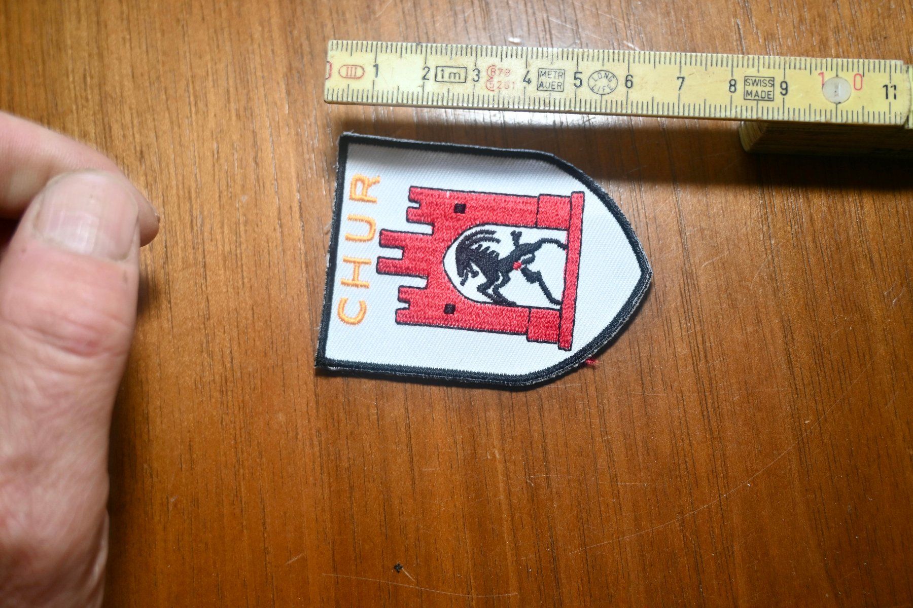 Swiss Placchette & Badge: WAPPEN  Chur PATCH badge AUFNÄHER – Usato da Pfaffhausen venduto da mono_rec 4