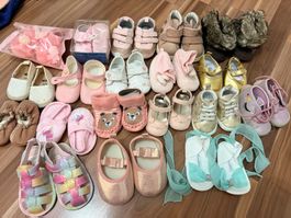 Babyschuhe für Mädchen – 0–9 Monate