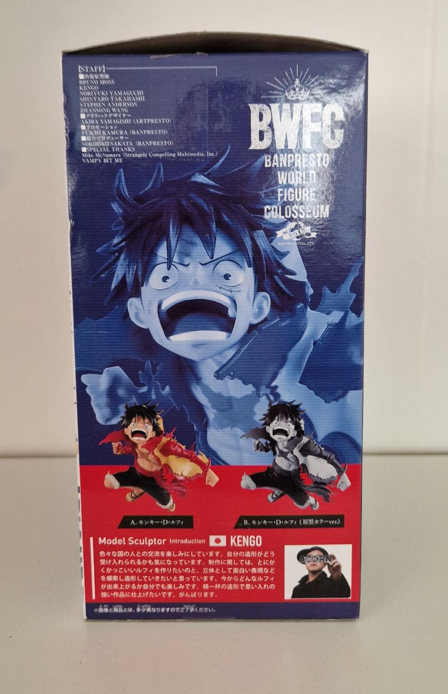 Bandai Statuette: One Piece BWCF Monkey D Luffy – Usato da St-Imier venduto da ATTAKSHOP 5