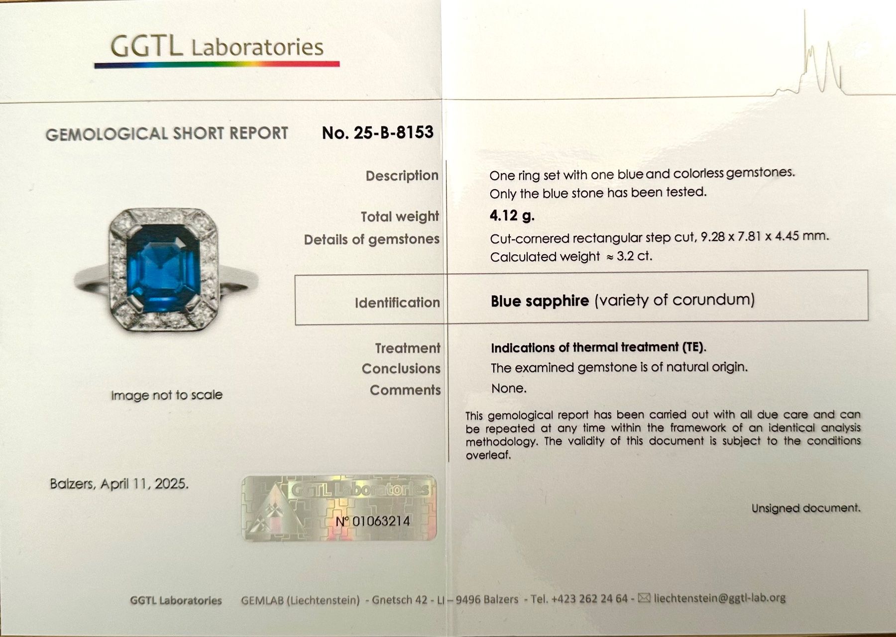 Anelli: Saphir - Diamant - Ring – Usato da Zuzwil SG venduto da artimmo 9