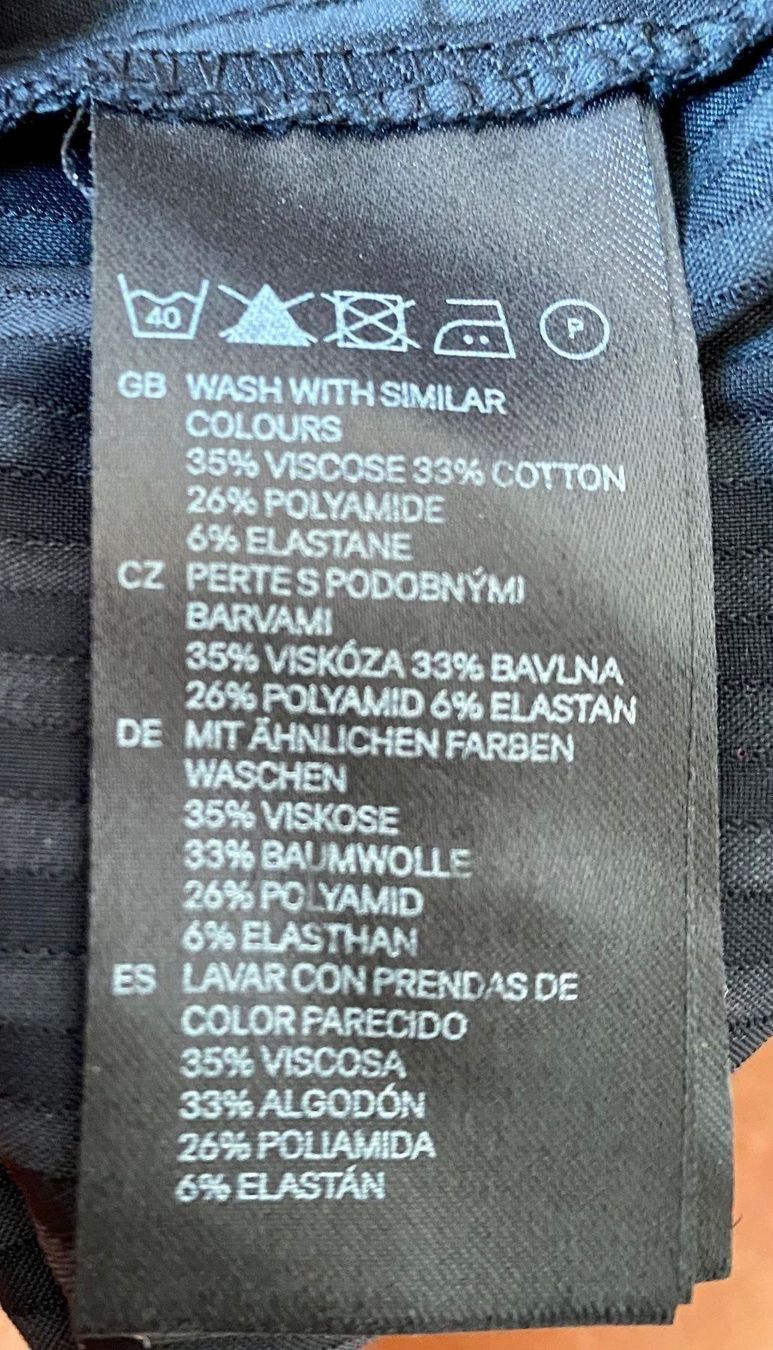 H&M Vestiti: Schwarzes ärmelloses Kleid Grösse 36 – Usato da Winkel venduto da Flyhy2020 6