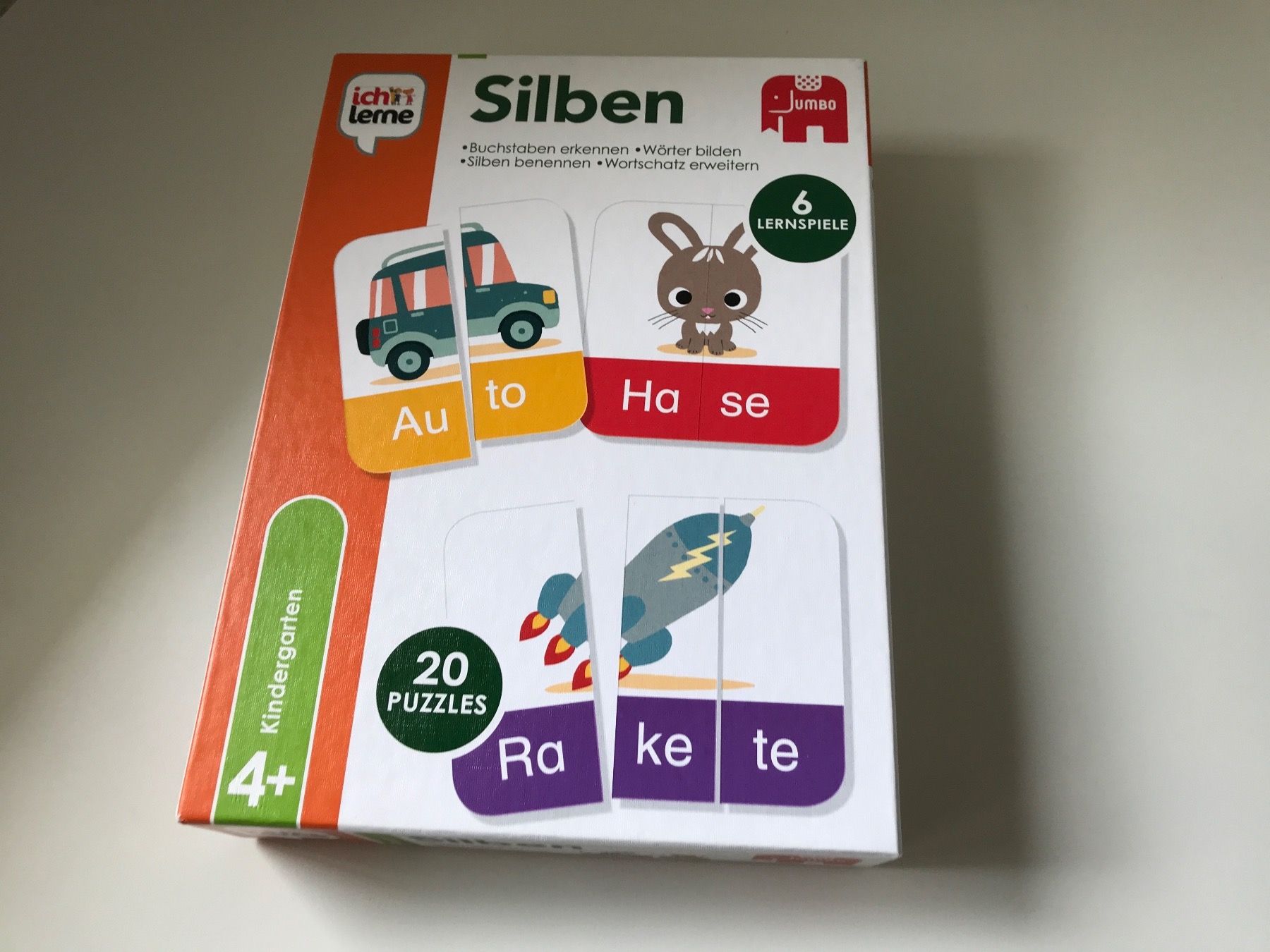 Spiele: Lernspiel Silben – Gebraucht aus Landschlacht von girris100