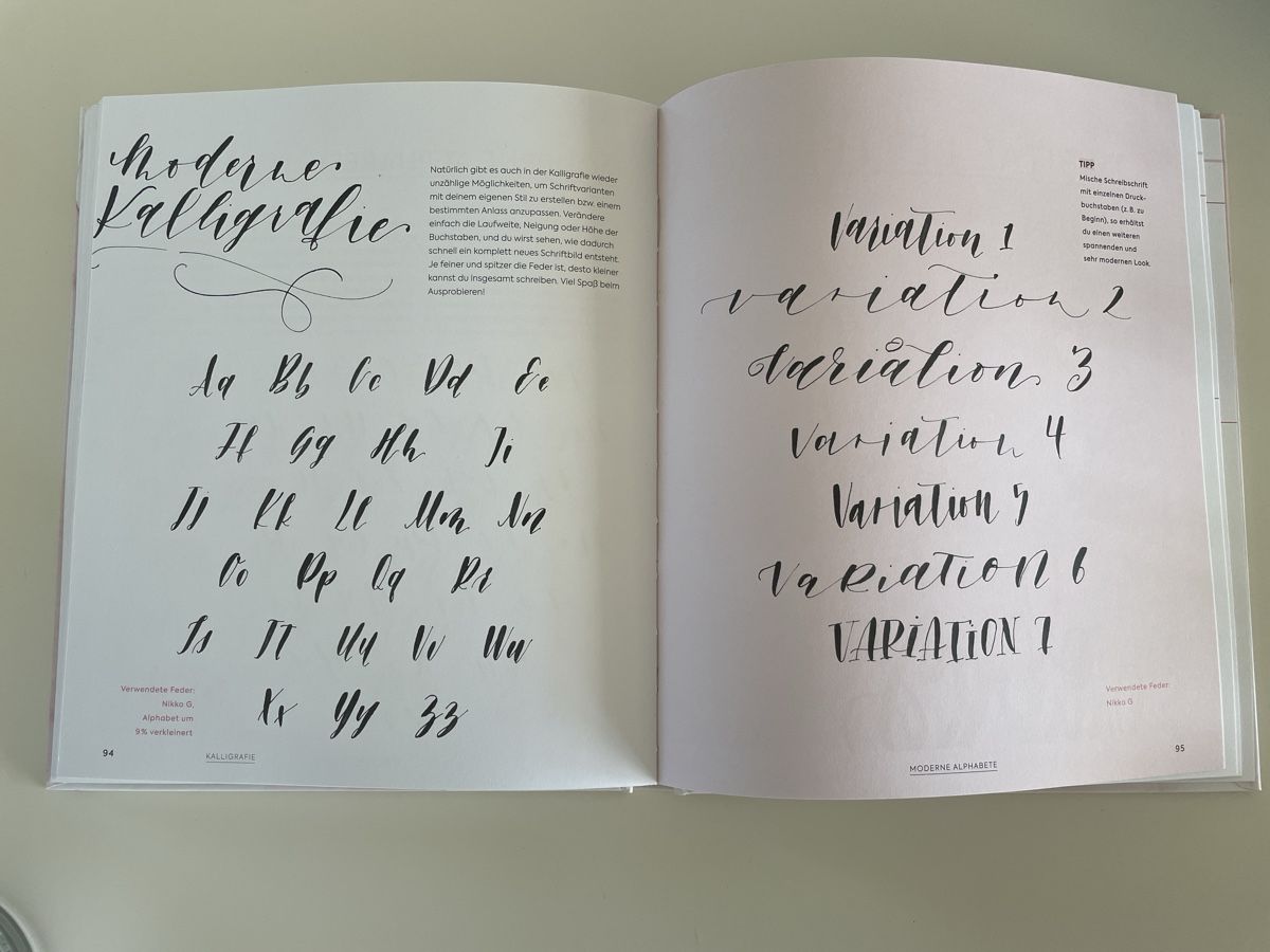 Libri: Handlettering Alphabete Buch wie neu – Usato da Thalwil venduto da Andieg 2