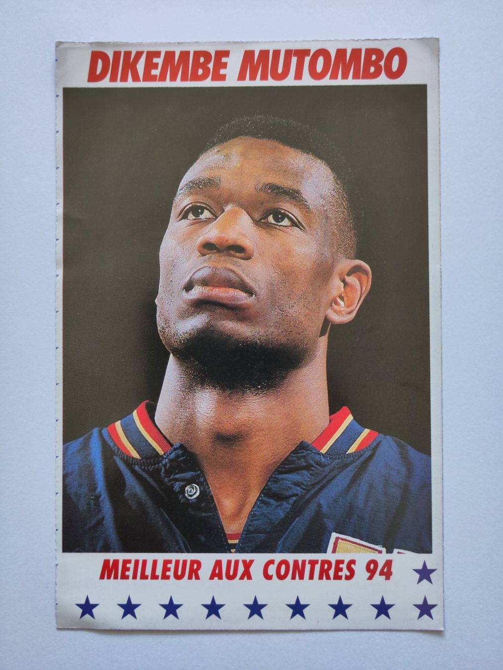 Carte collezionabili: Fiche Dikembe Mutombo - 5 majeur – Usato da Lausanne venduto da the_p2w5