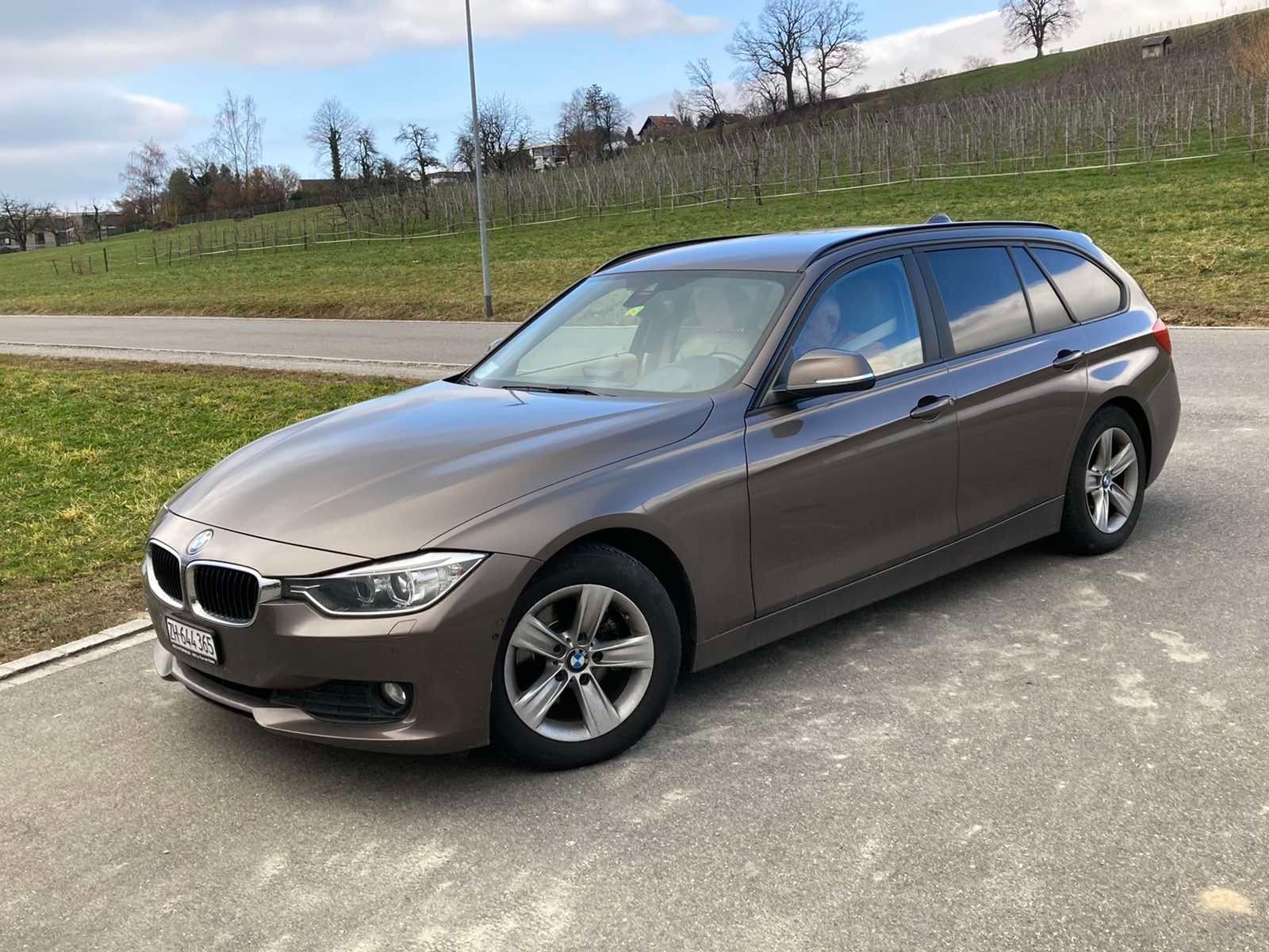 BMW Automobili: 2013 BMW318D Kombi, Head up, MFK – Usato da Zürich venduto da Tapehead