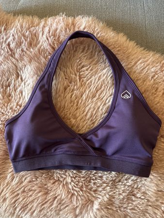 Oace Sport BH Lila Neckholder Top Zustand, Gr. S