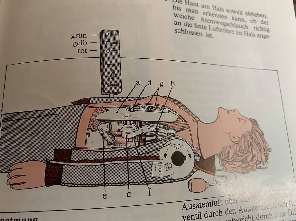 Attrezzature mediche: Reanimations Puppe  – Usato da Riehen venduto da Rodiba 4