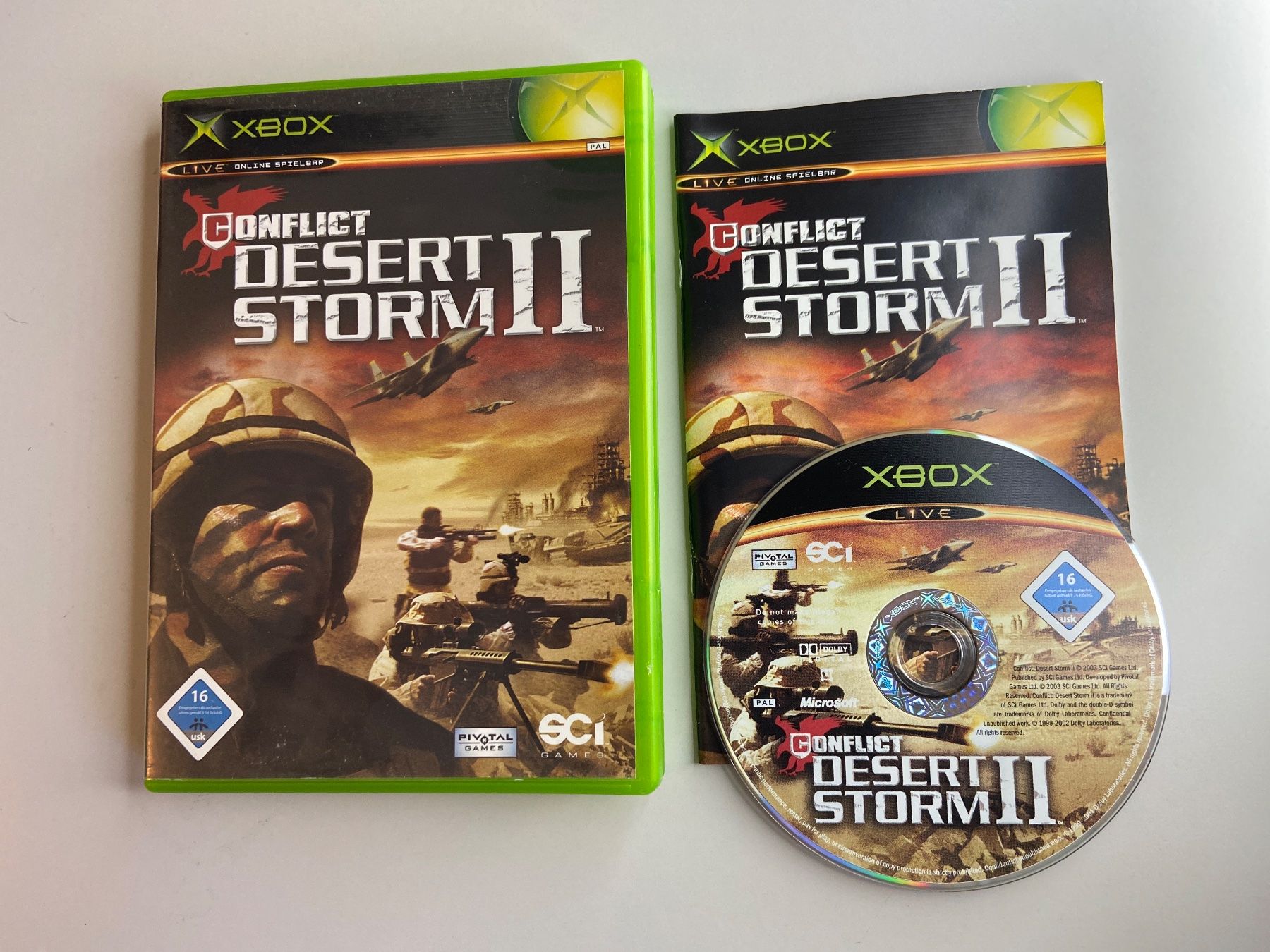 Microsoft Giochi: Conflict Desert Storm II - Xbox – Usato da St.gallen venduto da taduz