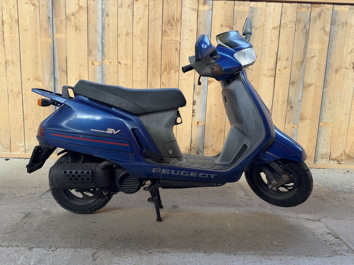 Peugeot Scooter: Roller Peugeot SV 125 C Executive blau – Usato da Kreuzlingen venduto da Roller-Werkstatt 3