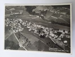 Ansichtskarte Wald Appenzell Flugaufnahme 1959 gelaufen Rmu