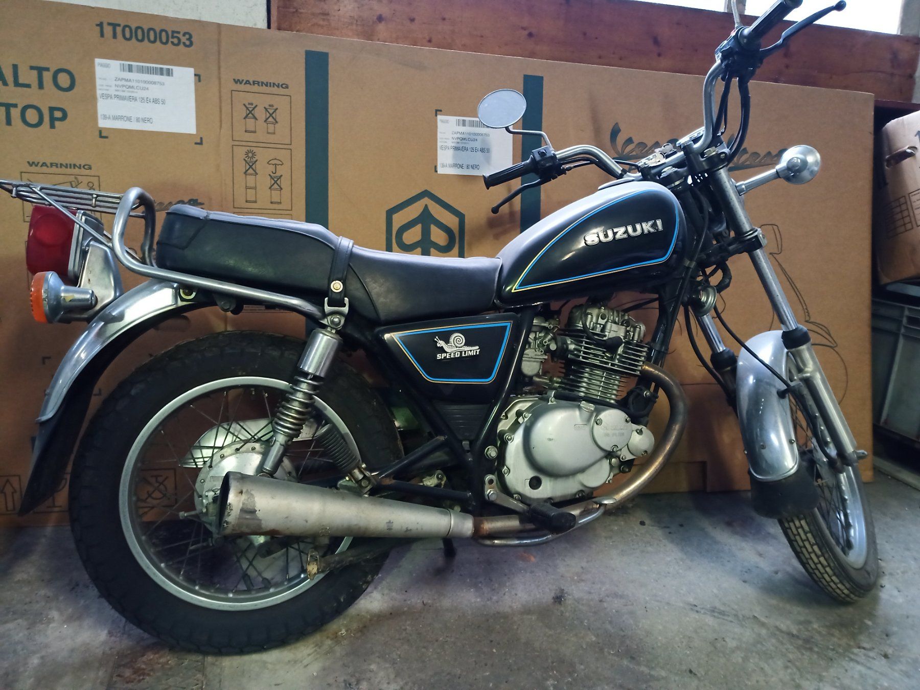 Chopper: Suzuki GN125 – Usato da Oberägeri venduto da mir_p8s7 1