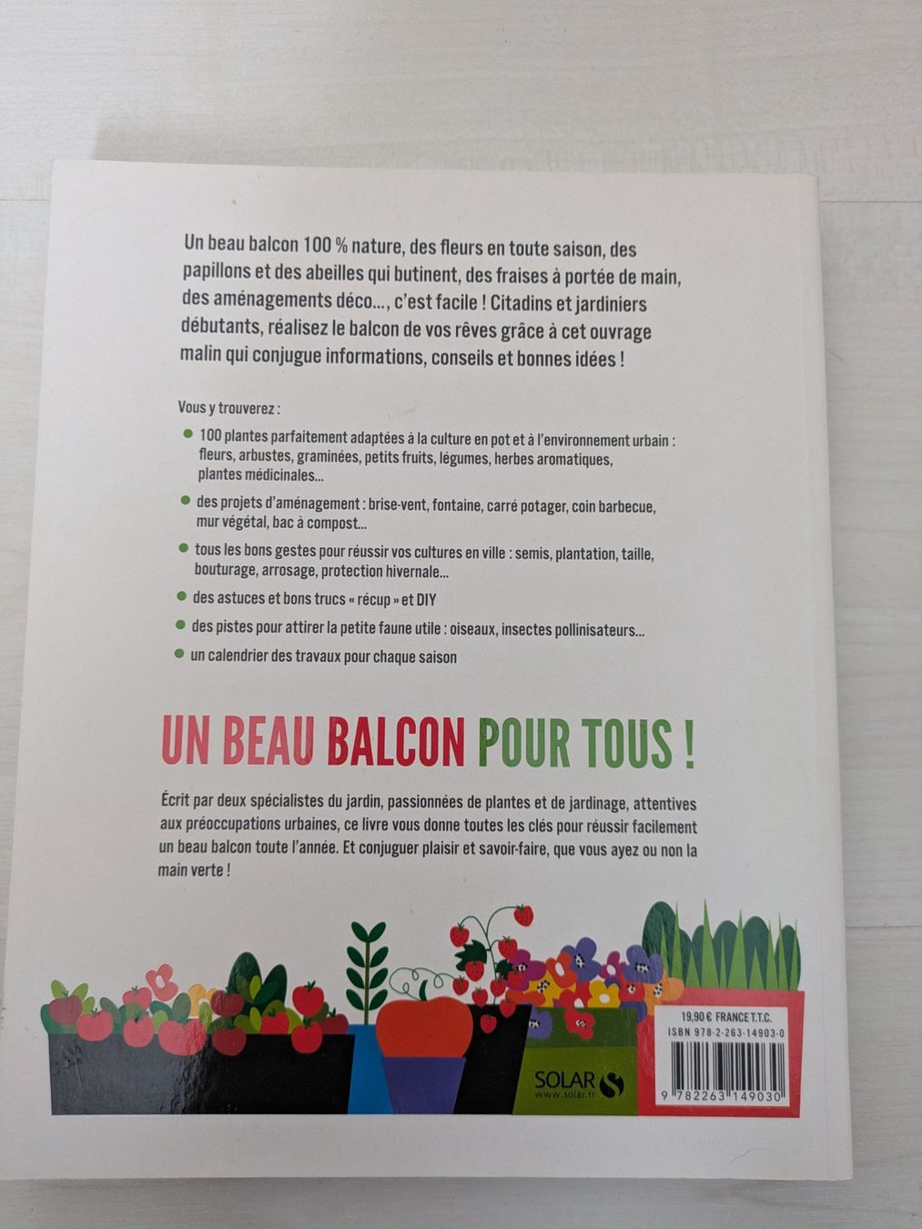 Libri: Un beau balcon pour tous – Usato da Ste-Croix venduto da isinale 1