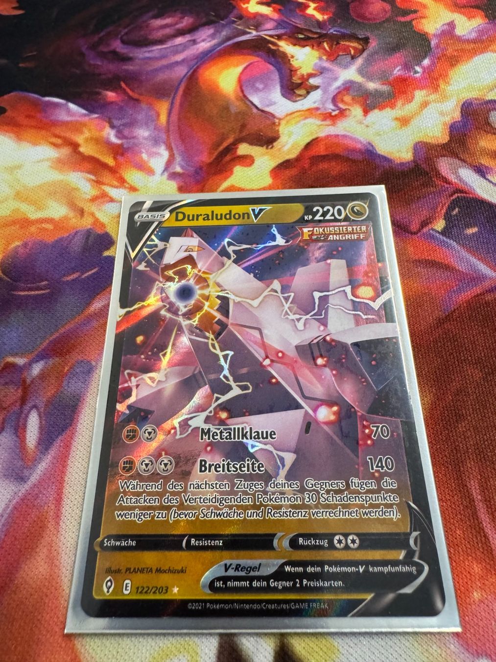 Pokémon Sammelbilder & Trading cards: Duraludon V (EVS 122) / -DE- / Drachenwandel – Neu (gemäss Beschreibung) aus Bülach von CherryBlu