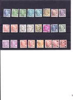 Série 31 timbres - Danemark - 1945-53 - Obl.
