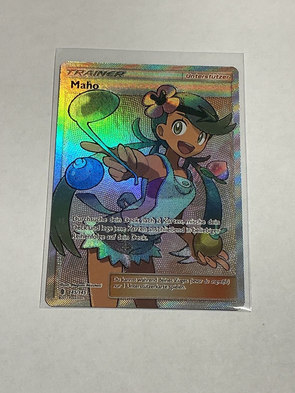 Pokémon Carte collezionabili: Pokémon deutsch Maho 145/145 – Usato da Zollikofen venduto da gema123