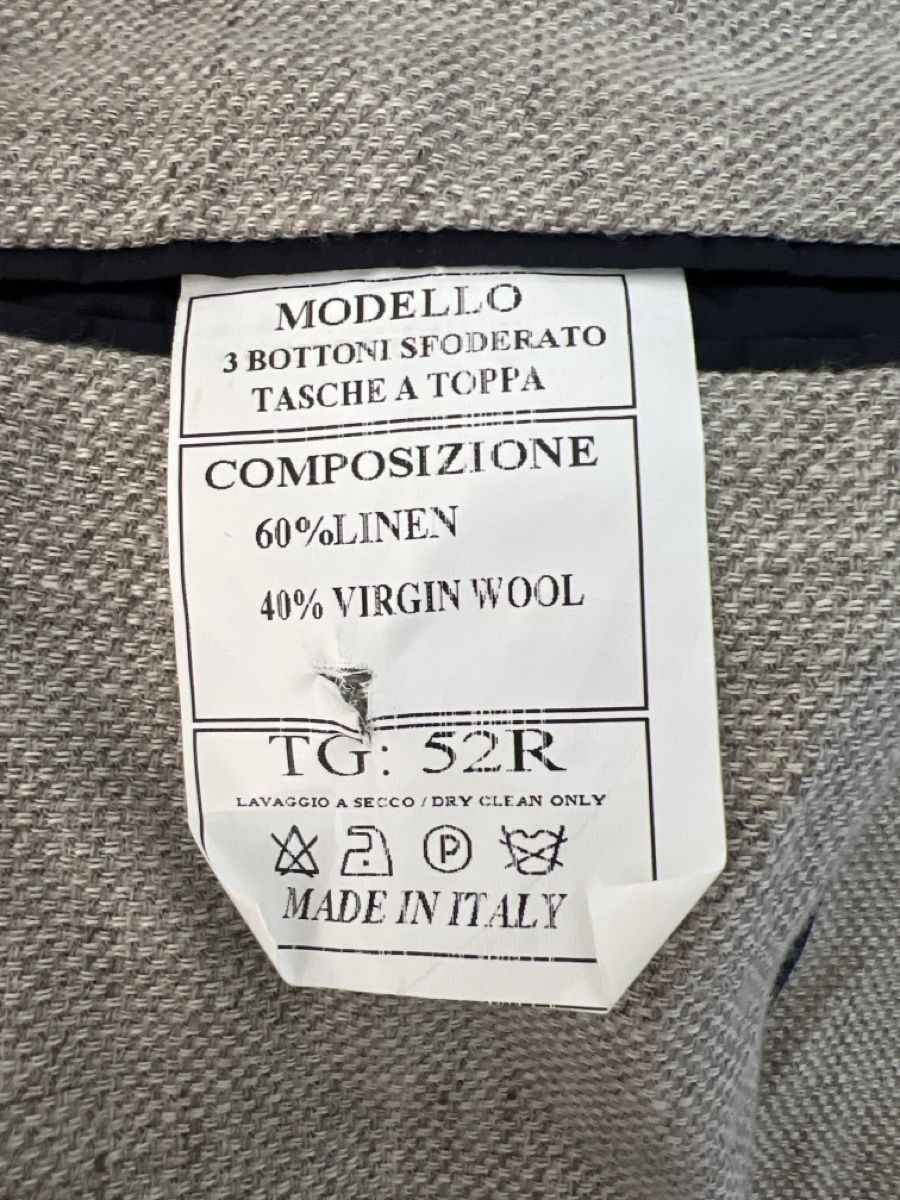 Jacken: Sakko Rubinacci Napoli hellbeige  – Gebraucht aus Rotkreuz von Migu2012 5