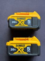 2x DeWalt 18V/20V Akkus defekt für Bastler/Reparatur