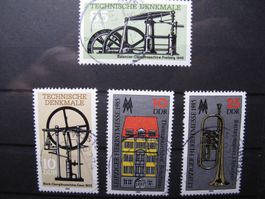 DDR 1985 Technische Denkmale gest.