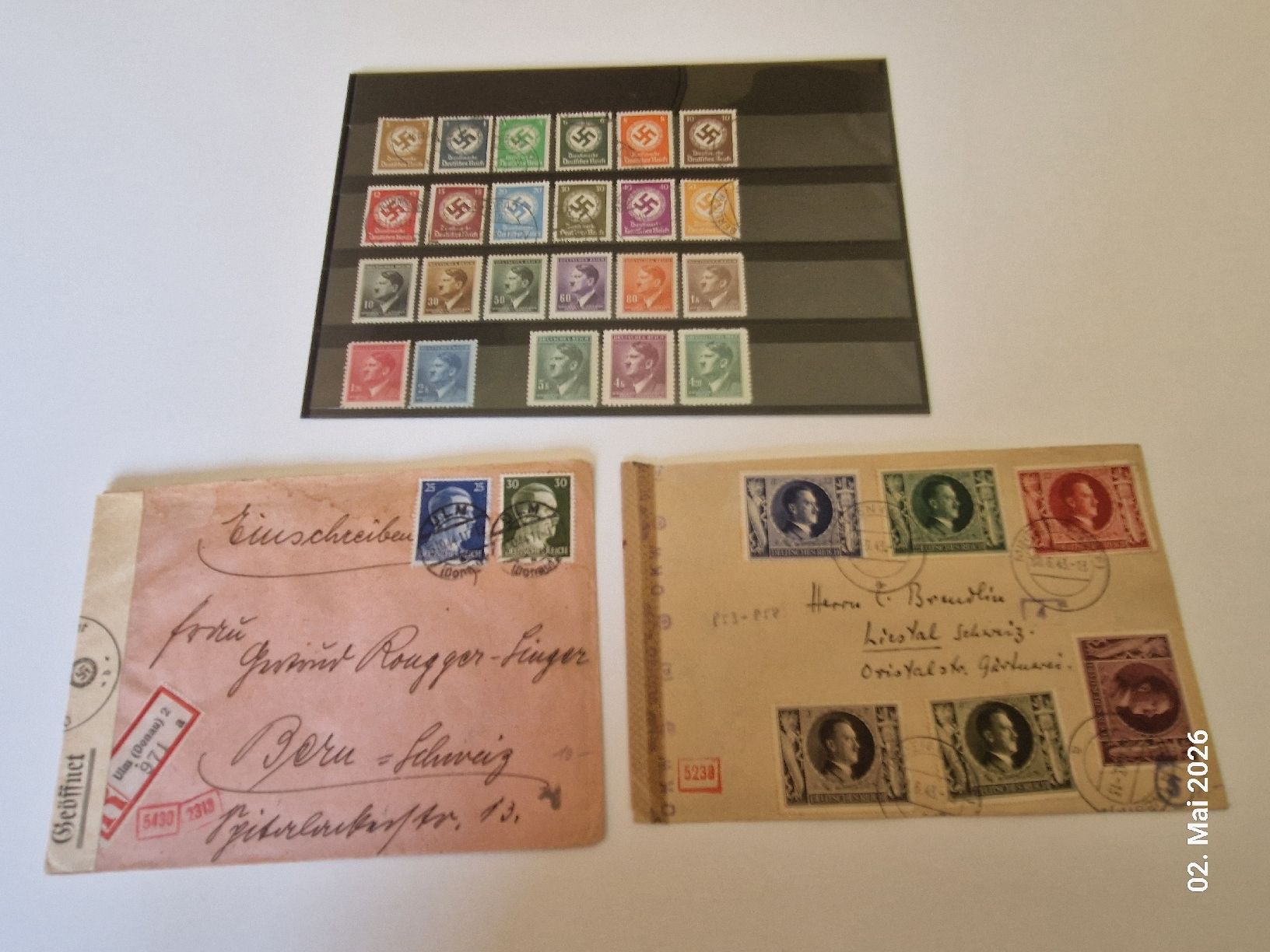 Tutti i francobolli: Briefmarken Deutsches Reich – Usato da Dällikon venduto da Roger8108