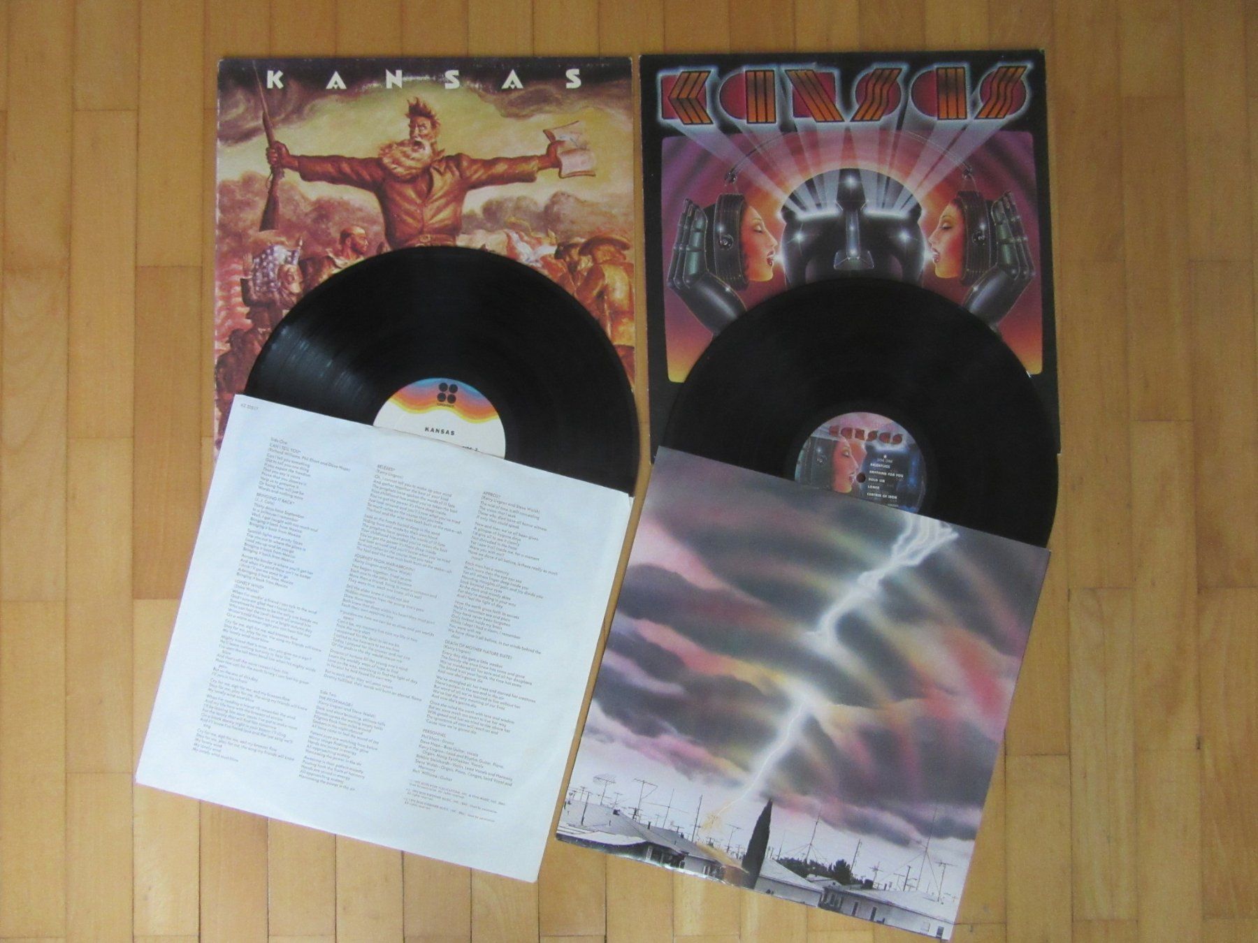 Dischi in vinile: 6 Langspielplatten "KANSAS" – Usato da Degersheim venduto da Tforelle 3