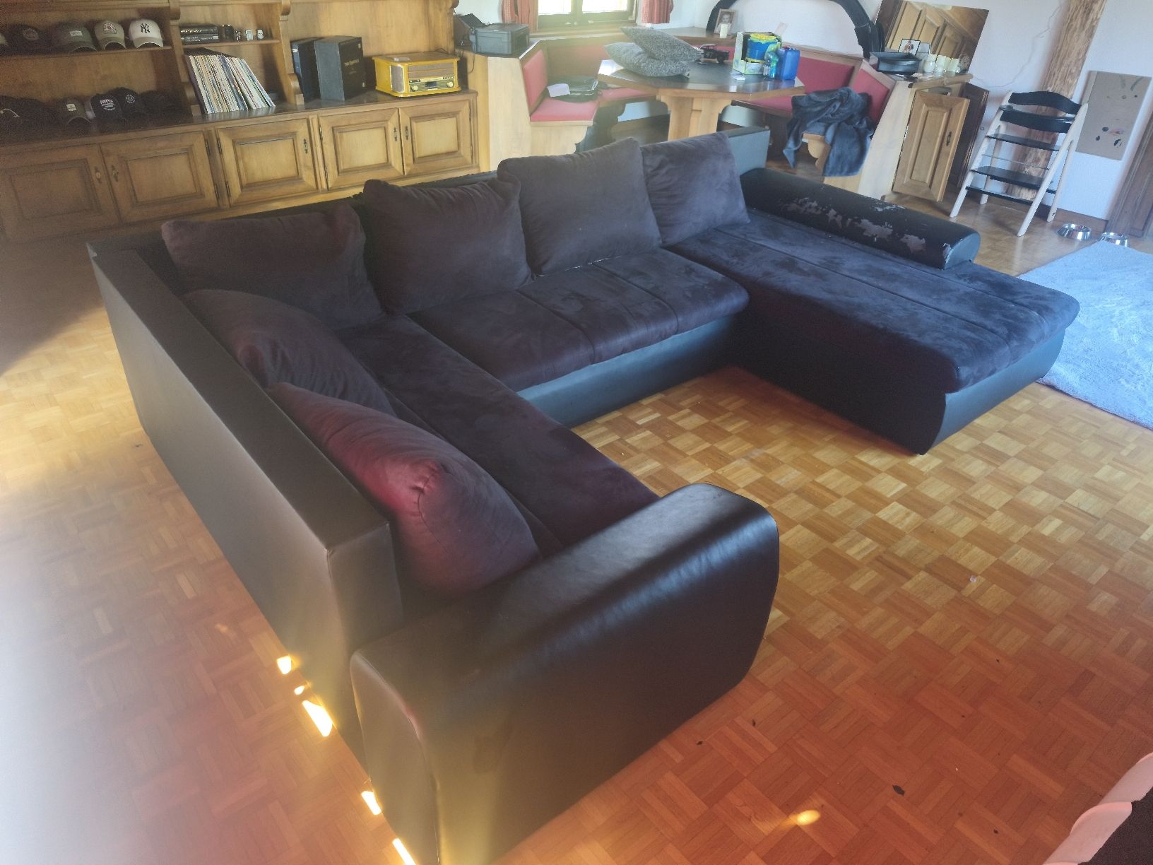 Divani: U-Ecksofa mit Schlaffunktion – Usato da Oberriet SG venduto da zstev 1
