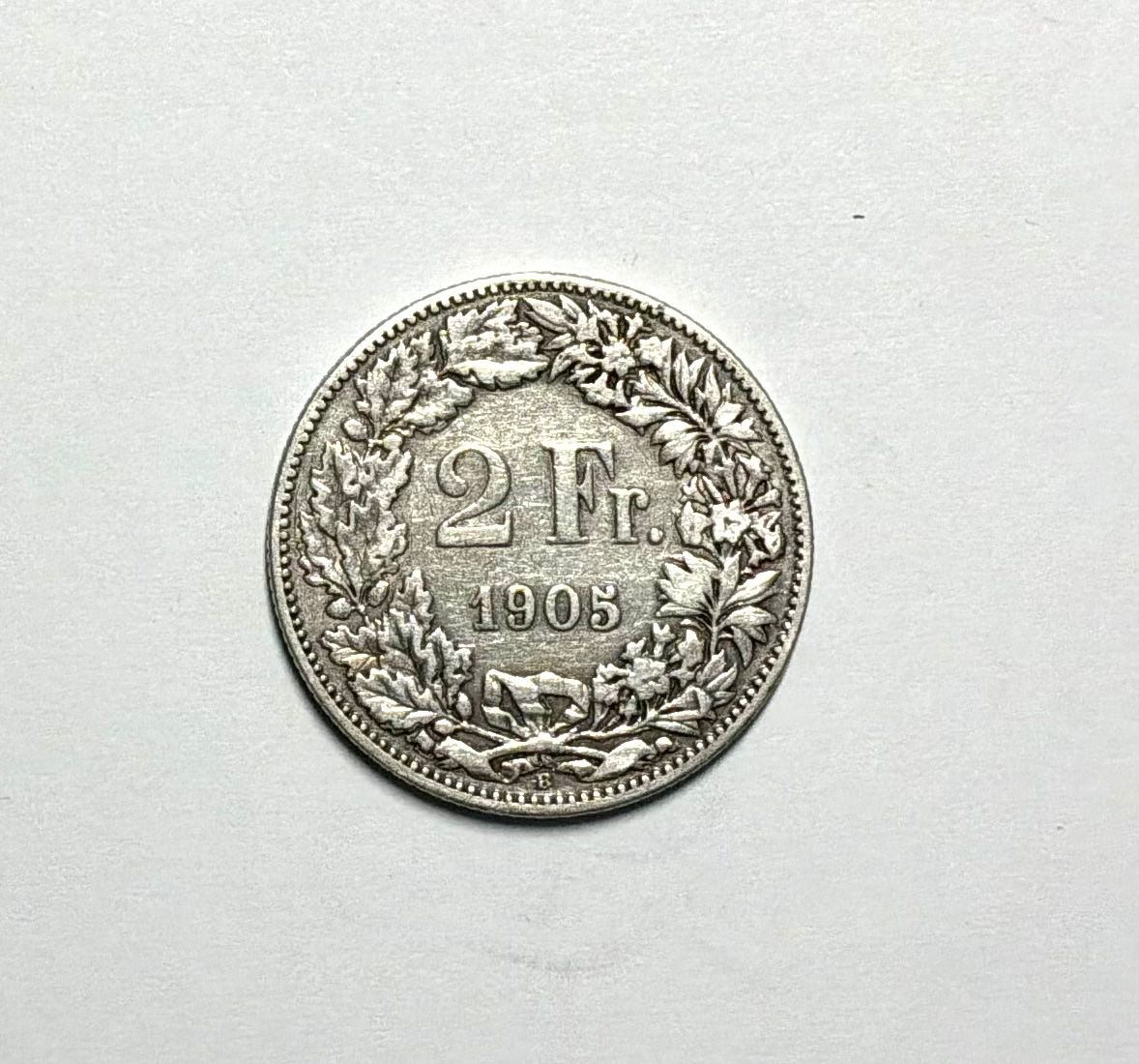 Tutti le monete: 2 Franken Münze Schweiz 1905 – Usato da Pfäffikon ZH venduto da cwal01