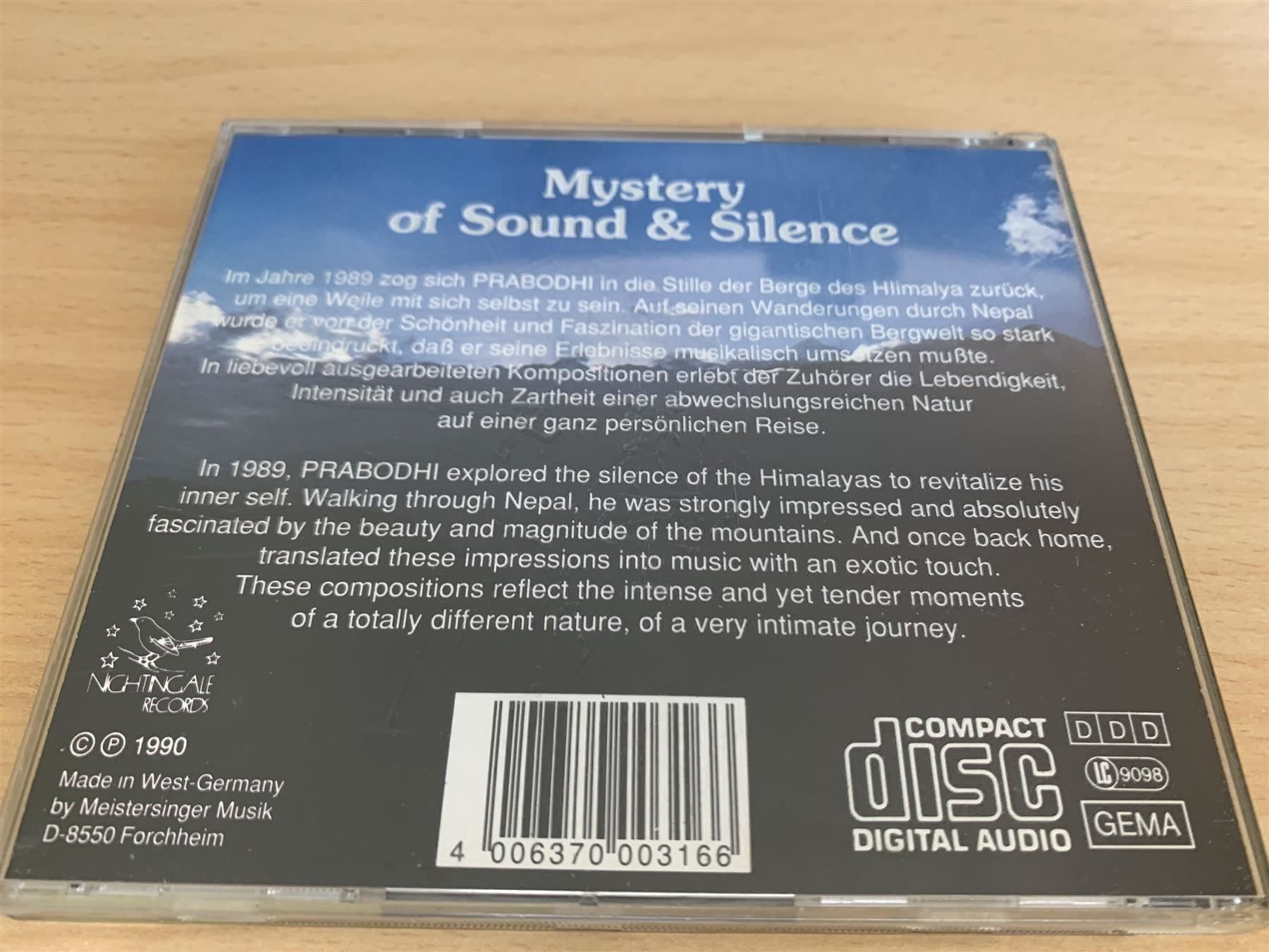 CD: Prabodhi – Muktinath – Usato da Rikon im Tösstal venduto da Alpenmutz 1