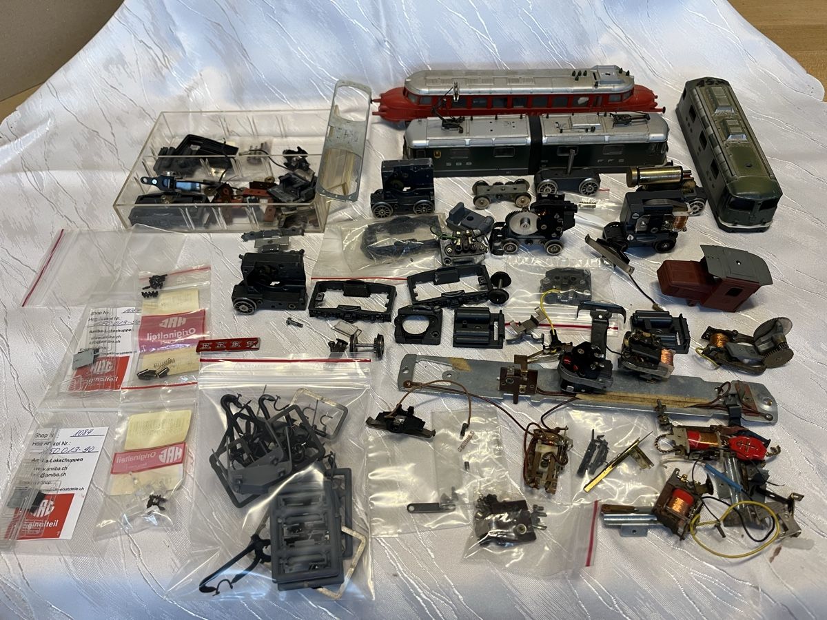 Hag Modelleisenbahnen: Hag lok Ersatzteile  – Defekt aus Olten von krabe05