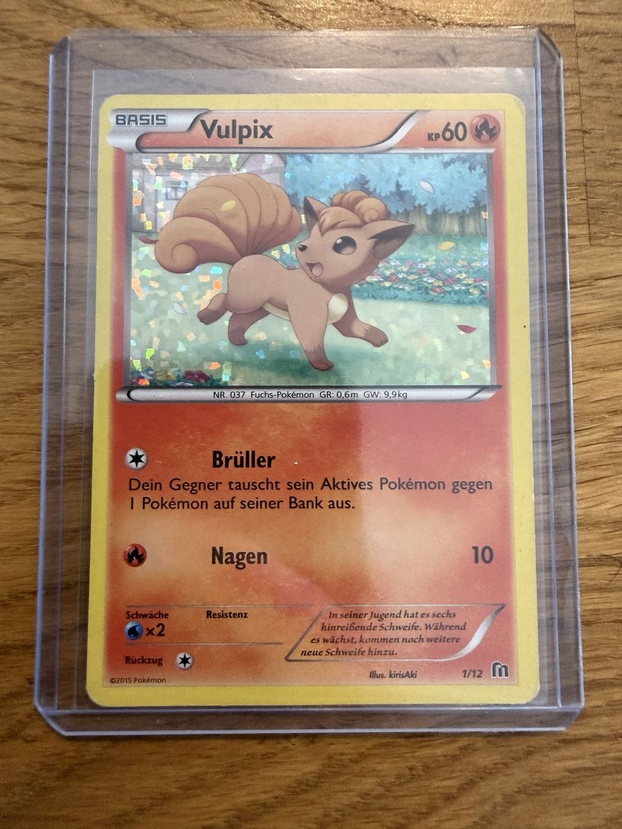Pokémon Cartes à collectionner: Vulpix 1/12 – D'occasion à Amriswil par sim_nlb6