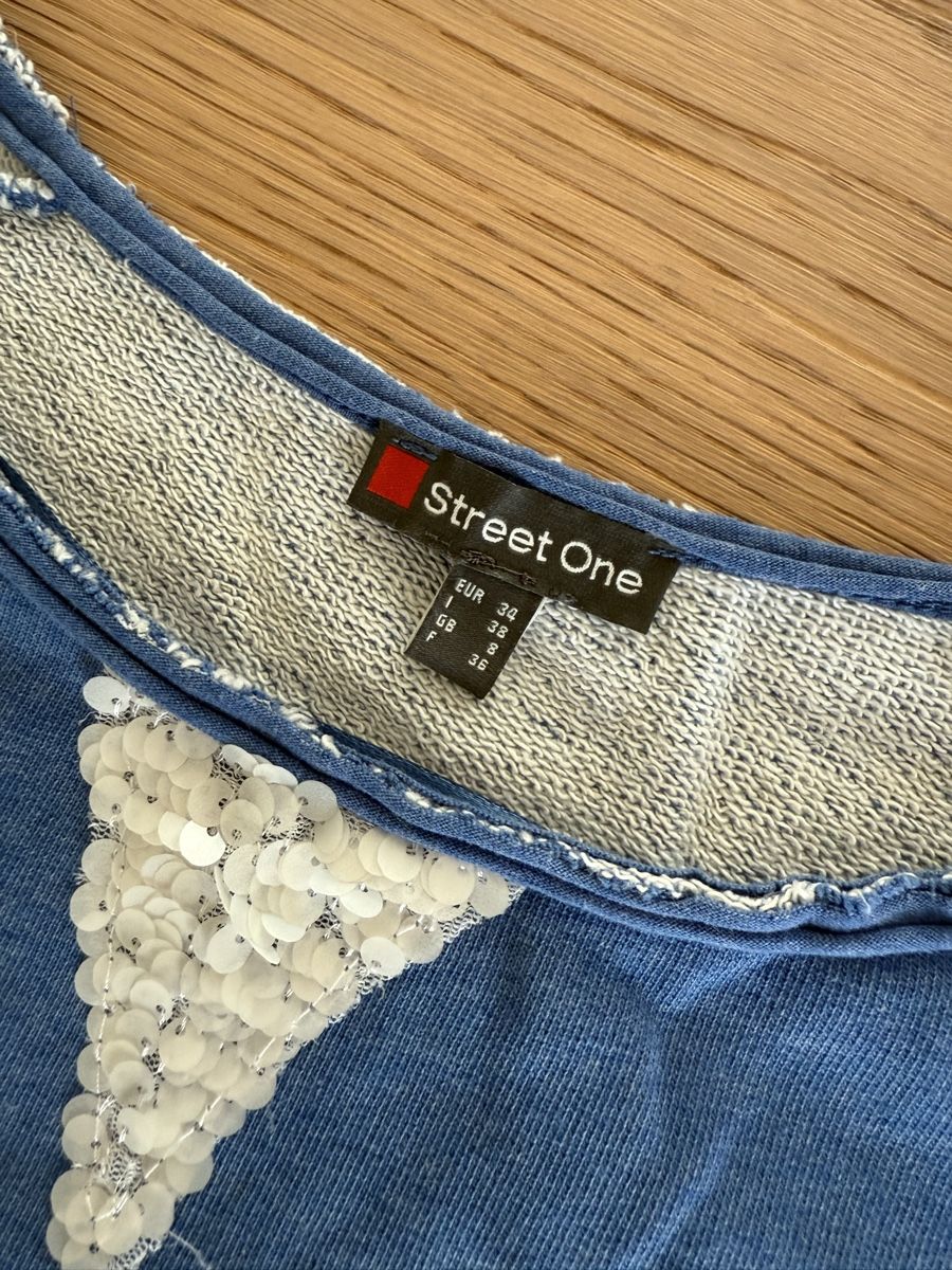 Maglioni & Felpe: Street One Pullover, blau,"Rock Couture N°1" – Usato da Richterswil venduto da KAYLEIGH_77 4