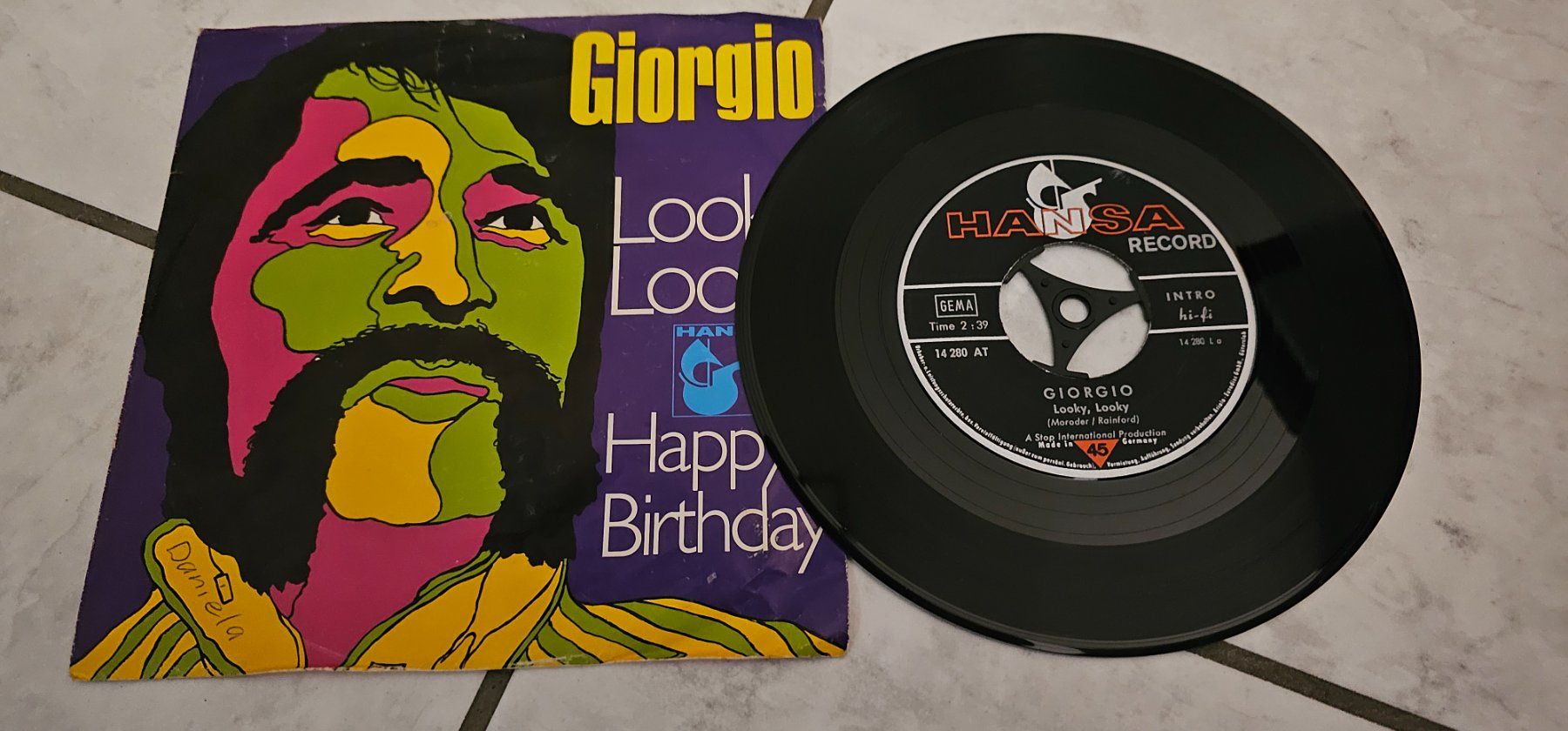 Dischi in vinile: GIORGIO- LOOKY, LOOKY/ Vinyl Single – Usato da Geuensee venduto da JeMaUrPe