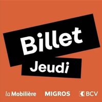 1x Billet Paléo Jeudi 23 juillet - tarif ÉTUDIANT / AVS / AI