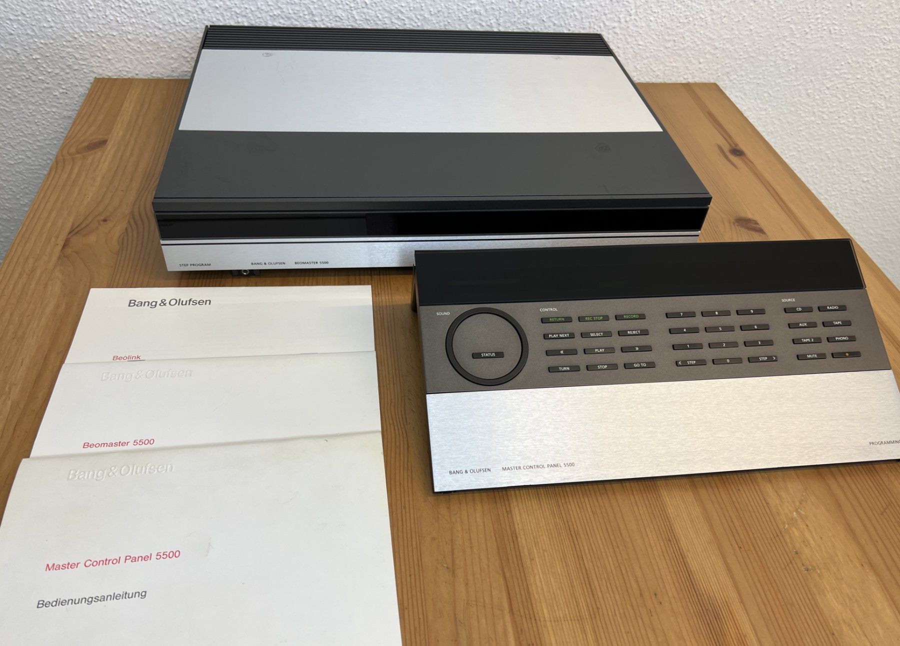 Amplificateurs: Bang & Olufsen Beomaster & Master Control Panel 5500 – Défectueux à Egg b. Zürich par Frank999 9