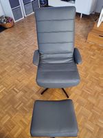 Relaxsessel mit separatem  Fussschemel