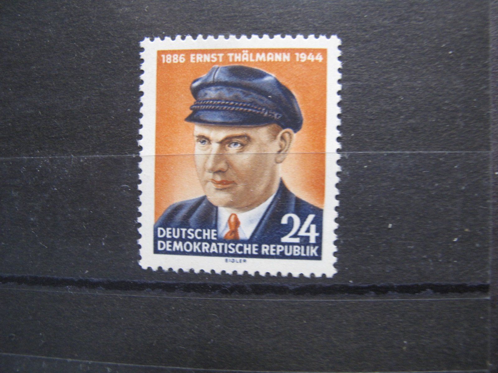 Tutti i francobolli: DDR 1954 Ernst Thälmann ** – Usato da Wil SG venduto da fva01