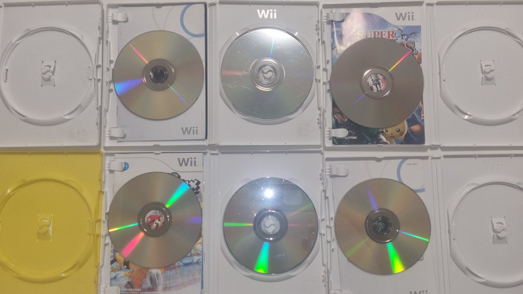 Nintendo Spiele: Super Mario Nintendo Wii Sammlung 6 Spiele – Gebraucht aus Birsfelden von val_d9c2 2