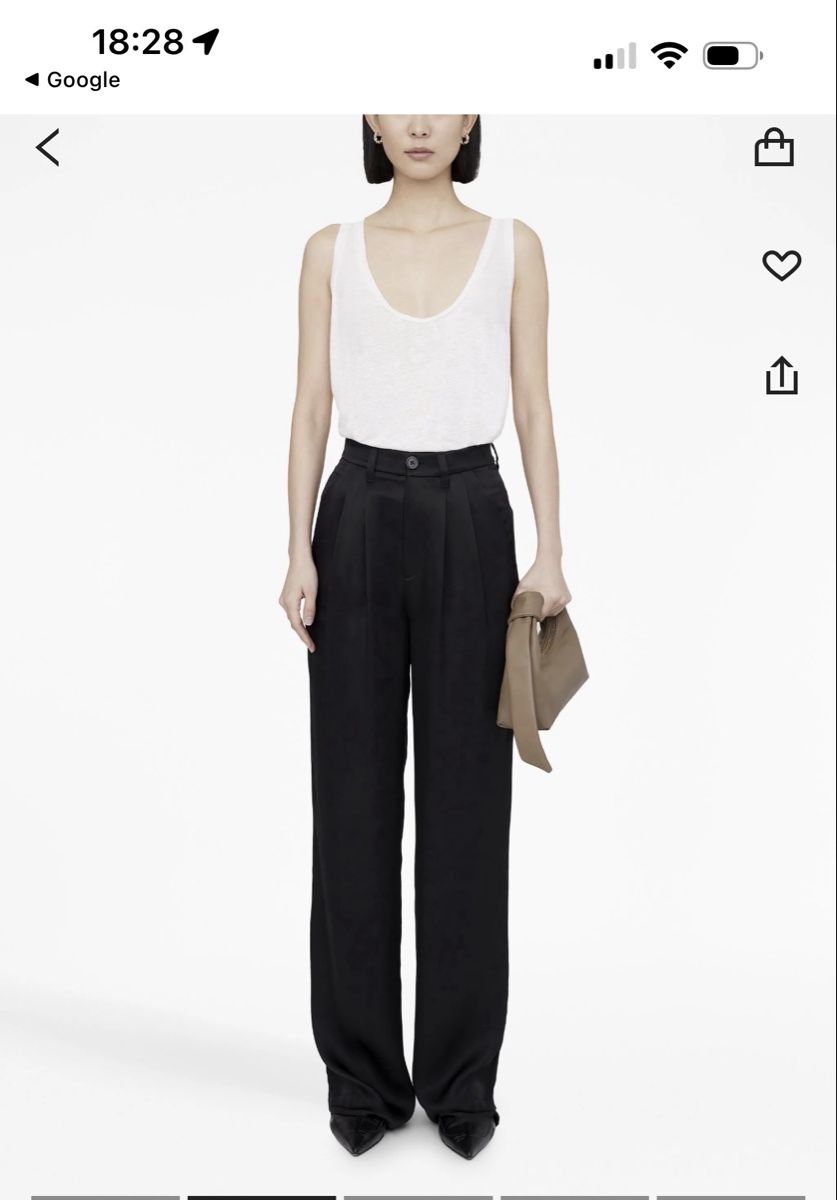 Anine Bing Pantaloni: Anine Bing Carrie pantalon – Usato da Genève venduto da Cicin 1