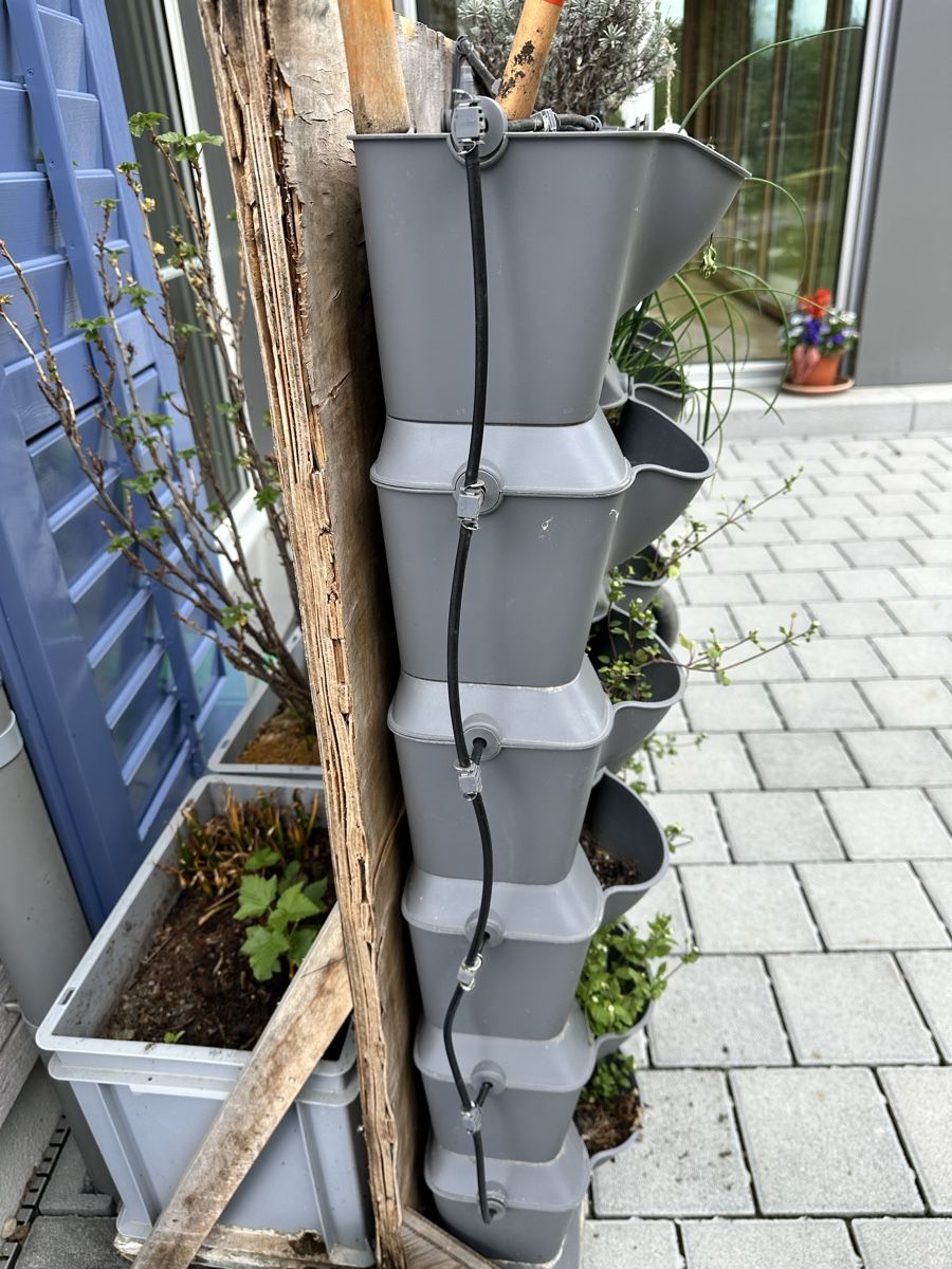 Box contenitori: Vertikaler Garten, Gardena mit Bewässerungssystem! – Usato da Mettendorf TG venduto da Pinova02 4