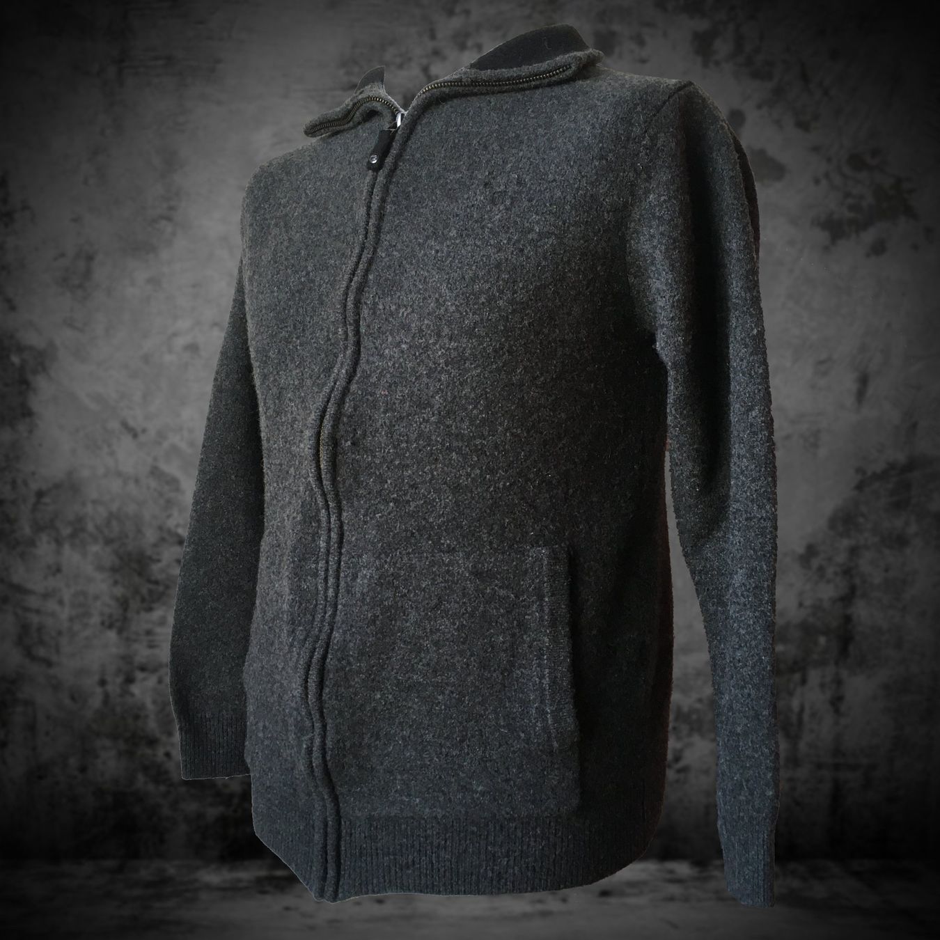 Gant Pullover & Sweatshirts: Pull Gant Lambswool Full Zip Grey Men XXL – Gebraucht aus Genève von ang_7j7j
