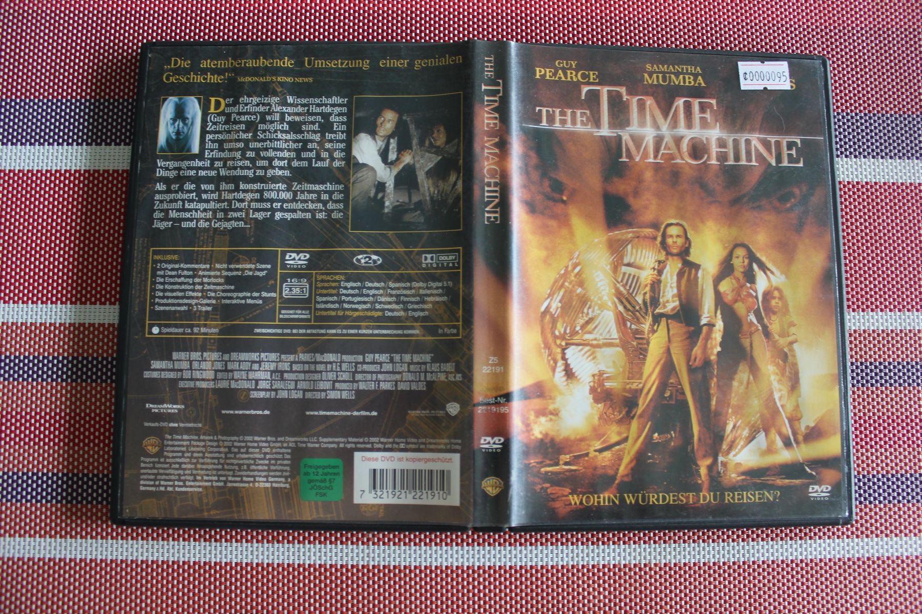 Tutti i DVDs: The Time Machine von Simon Wells | DVD | – Usato da Geroldswil venduto da schlumpf1969