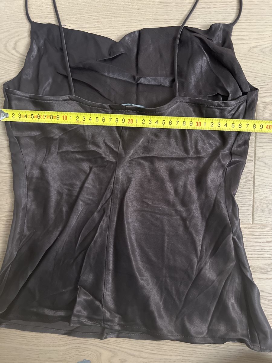 Zara Top: Neu: Zara Basic Top, braun, Grösse S – Nuovo e nell'imballaggio originale da Oensingen venduto da SchickeDame 5