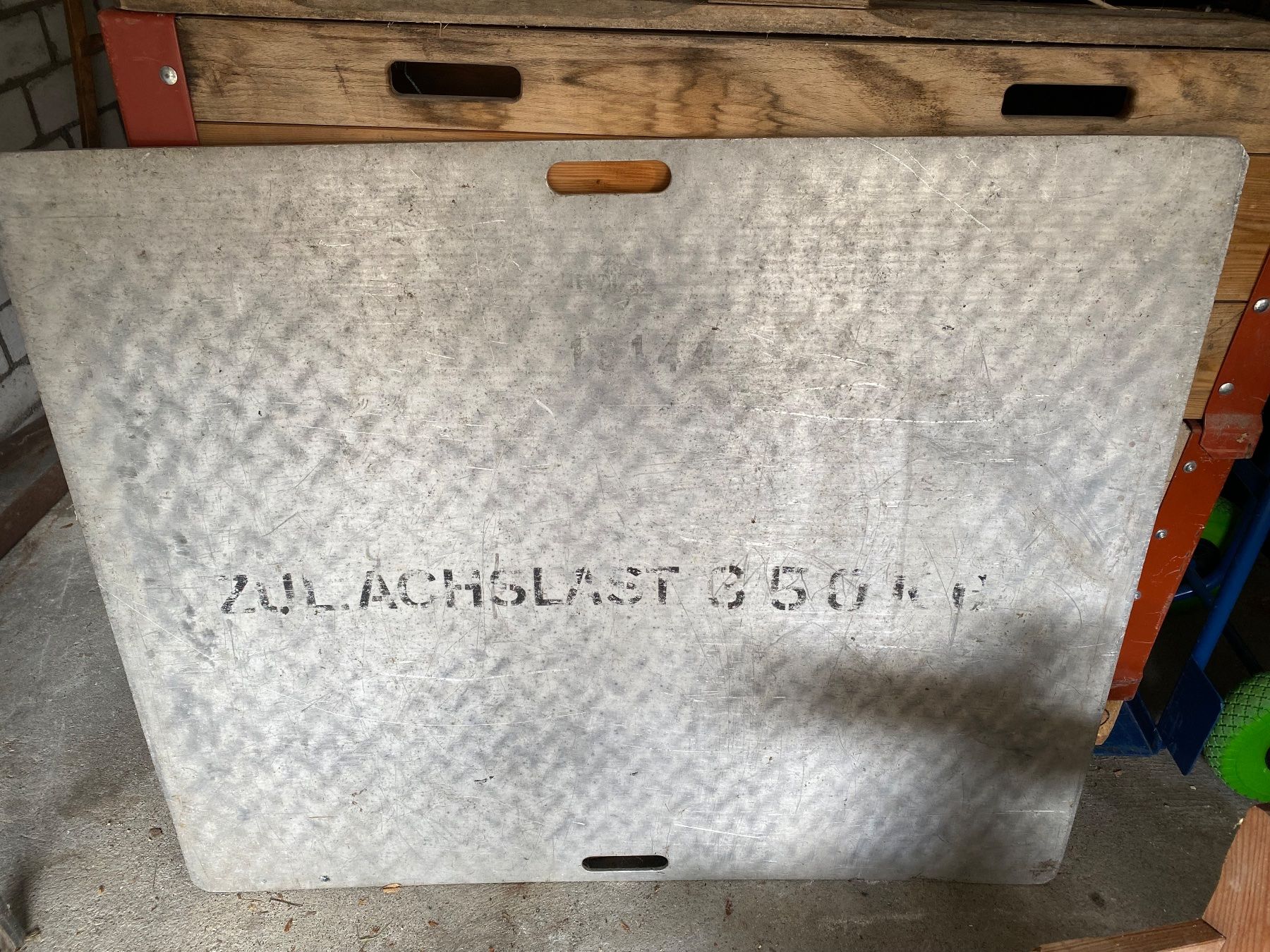 Rampe di accesso: Rampenblech 1200x1000mm – Usato da Hinwil venduto da hasuka
