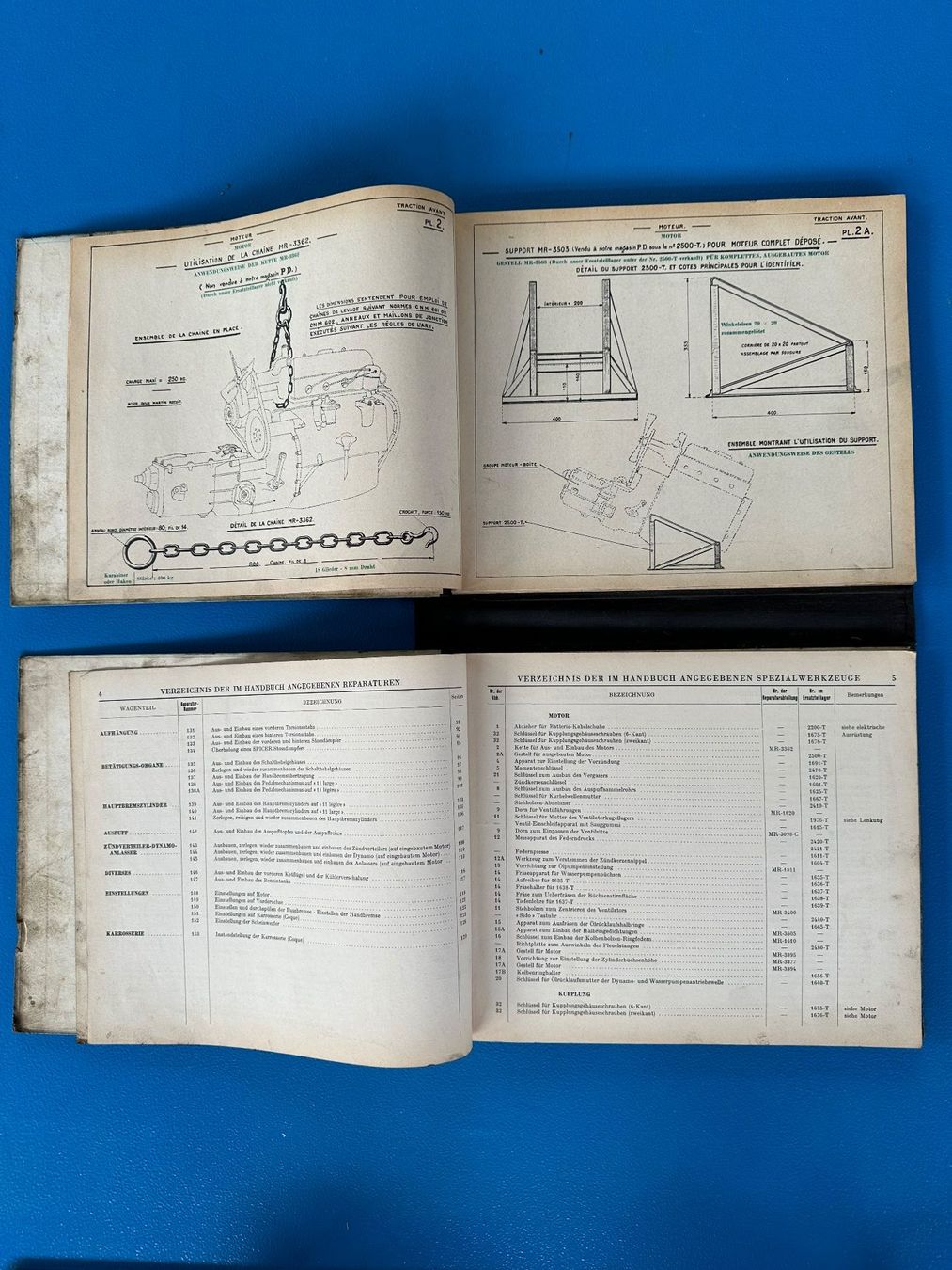 Libri: Reparatur - Handbuch , Citroen  1948 , Oldtimer – Usato da Boswil venduto da pavo1 5