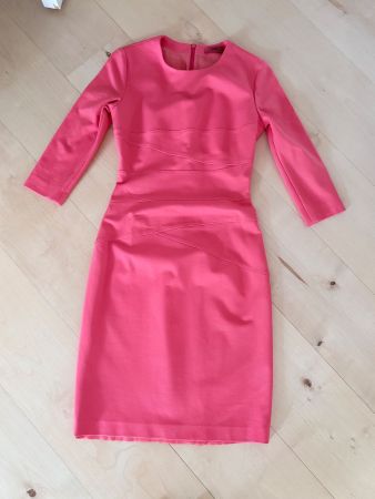 Hugo Boss Cocktailkleid, lachsfarben