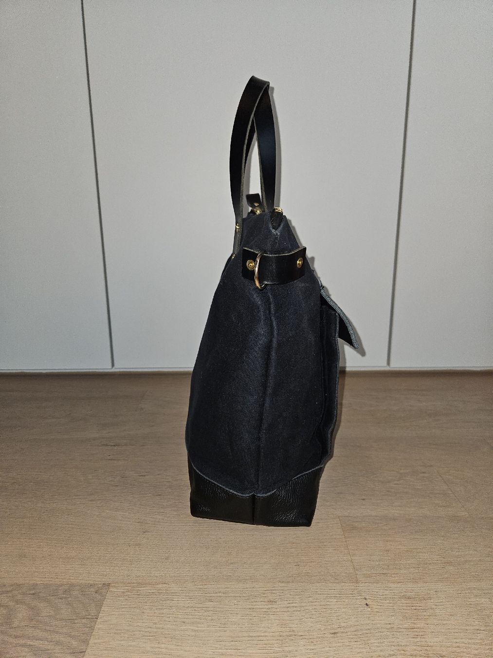 Koffer & Taschen: Aktentasche Handtasche Canvas Leder schwarz – Neu (gemäss Beschreibung) aus Regensdorf von bus_dn2t 1